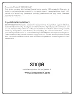 Preview for 10 page of Sinope TH1400RF Installation Manual