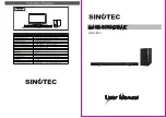 Sinotec SBS-880 User Manual preview