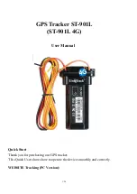 Preview for 1 page of Sinotrack ST-901L User Manual