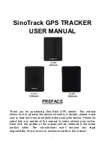 Preview for 1 page of Sinotrack ST-905 User Manual