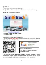 Предварительный просмотр 2 страницы Sinotrack ST-907 User Manual