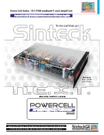 Sinteck PowerCell Series Technical Manual предпросмотр