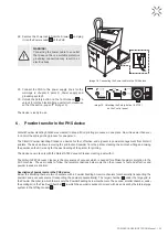 Предварительный просмотр 21 страницы SINTERIT POWDER HANDLING STATION User Manual