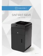 Предварительный просмотр 1 страницы SINTERIT SIEVE User Manual