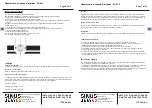 Preview for 4 page of Sinus Jevi SHK 10 Instruction Manual