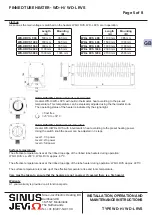 Предварительный просмотр 5 страницы Sinus Jevi WD-H Manual