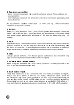 Preview for 8 page of Sinus Live SL-A1500 Manual