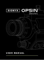 Sionyx OPSIN DNVM1 User Manual preview
