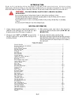 Preview for 2 page of Sioux Automation Center TURBO-MAX 6141 Operator'S & Parts Manual