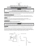 Preview for 3 page of Sioux Tools 1291 Instructions Manual