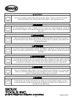 Preview for 30 page of Sioux Tools 2 1/2 Series Instructions Manual