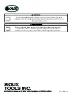 Preview for 5 page of Sioux Tools 2L1400-108 Instructions And Parts List