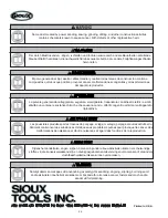 Предварительный просмотр 24 страницы Sioux Tools 4035 Instructions And Parts List