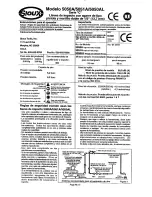 Preview for 10 page of Sioux Tools 5050A Operator Instructions Manual