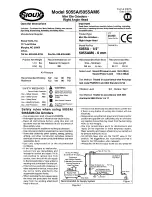 Preview for 1 page of Sioux Tools 5055A Operator Instructions Manual