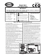 Sioux Tools 5263 Manual preview