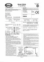 Sioux Tools 5564A Operator Instructions Manual preview