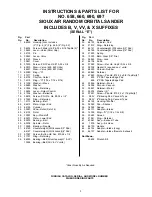 Preview for 3 page of Sioux Tools 658 Instructions-Parts List Manual