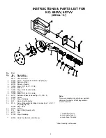 Preview for 4 page of Sioux Tools 658 Instructions-Parts List Manual