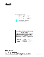 Preview for 13 page of Sioux Tools 9500 Instructions-Parts List Manual