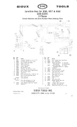 Preview for 14 page of Sioux Tools 956 Parts List, Instructions