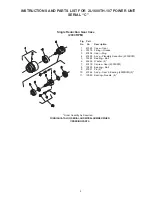 Preview for 3 page of Sioux Tools C Series Instructions And Parts List