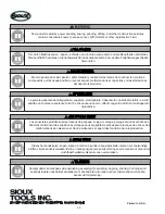 Preview for 20 page of Sioux Tools CN9BP Instructions-Parts List Manual