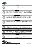 Предварительный просмотр 23 страницы Sioux Tools CN9L-12 Series Safety Instructions