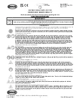 Preview for 1 page of Sioux Tools SBS05S Series Instructions-Parts List Manual