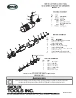 Preview for 4 page of Sioux Tools SDG Series Instructions-Parts List