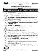 Preview for 1 page of Sioux Tools SEBS1AX124G Instructions-Parts List