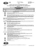 Preview for 1 page of Sioux Tools SSD4P Series Instructions-Parts List Manual