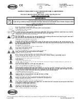 Sioux Tools SSR4P26 Instructions-Parts List Manual preview