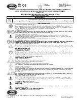 Preview for 1 page of Sioux Tools SWG05S Series Instructions-Parts List Manual