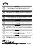 Preview for 19 page of Sioux Tools TP9A Series Instructions-Parts List Manual