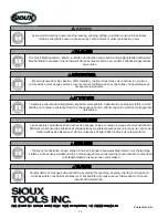 Preview for 52 page of Sioux Tools VAC-FORCE 1557 Instruction Manual