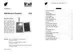 Preview for 1 page of SIOX TELEFRANG R40 Series Manual