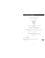 Предварительный просмотр 2 страницы SIP 03642 User Manual