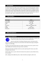 Preview for 3 page of SIP 06434 Instructions For Use And Maintenance Manual