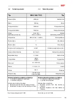 Preview for 29 page of SIP DISC 300 T RC Instruction For Work