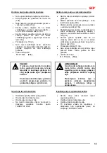 Preview for 77 page of SIP DISC 300 T RC Instruction For Work