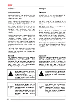 Preview for 82 page of SIP DISC 300 T RC Instruction For Work