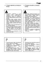 Preview for 47 page of SIP DRUMCUT 275 Instruction For Work