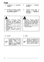 Preview for 60 page of SIP DRUMCUT 275 Instruction For Work