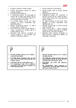 Предварительный просмотр 47 страницы SIP DRUMCUT DRUM 275 F Instruction For Work