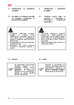 Предварительный просмотр 48 страницы SIP DRUMCUT DRUM 275 F Instruction For Work