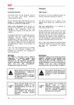 Предварительный просмотр 58 страницы SIP DRUMCUT DRUM 275 F Instruction For Work