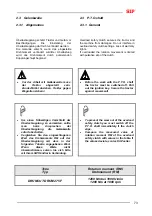 Предварительный просмотр 83 страницы SIP DRUMCUT DRUM 275 F Instruction For Work