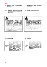 Предварительный просмотр 96 страницы SIP DRUMCUT DRUM 275 F Instruction For Work