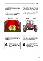 Предварительный просмотр 123 страницы SIP DRUMCUT DRUM 275 F Instruction For Work